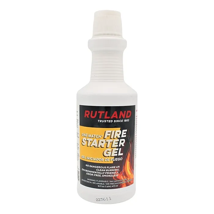 Rutland 49 Fire Starter Gel, 16 oz Starter Weight