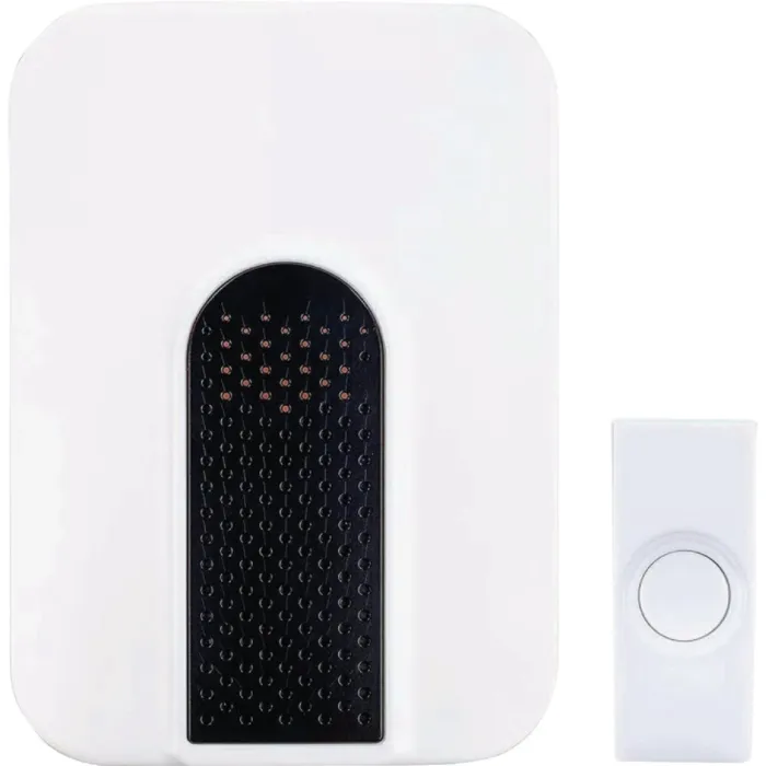 HeathZenith Heath Zenith Plug-In White Wireless Door Chime Kit
