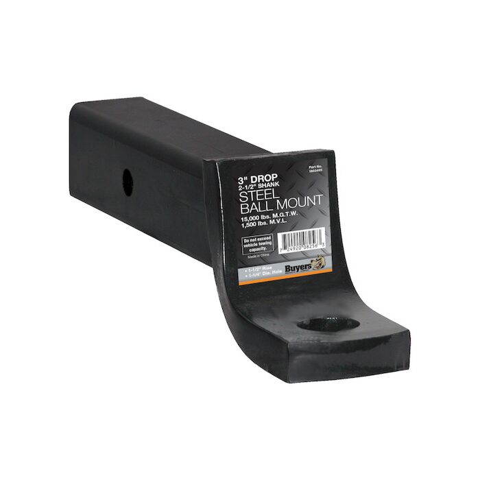 Buyers Products 15000 lb 1-1/4 in 3 in Heavy Duty Ball Mount