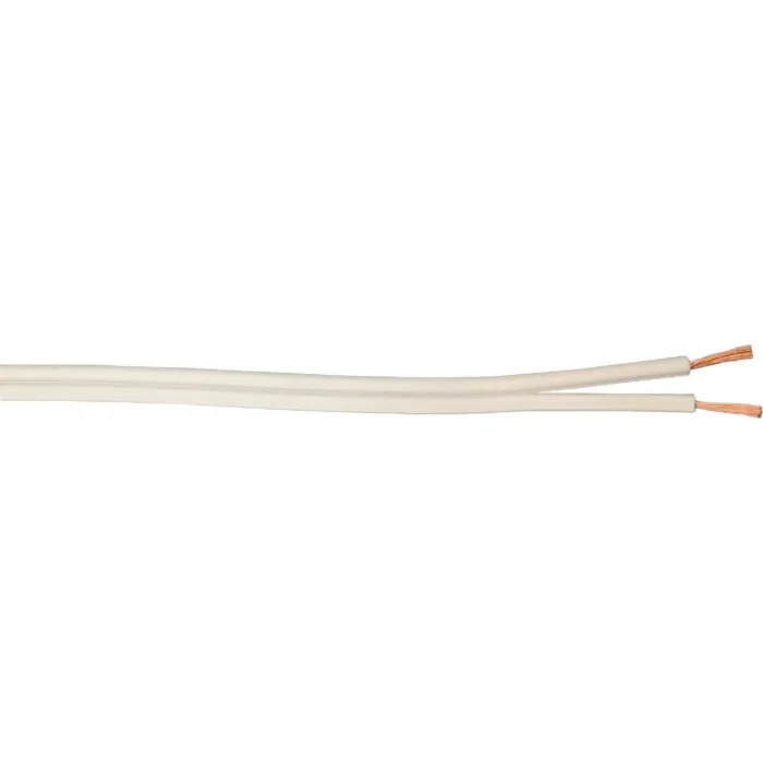 Coleman Cable 18/2 White Lamp Cord
