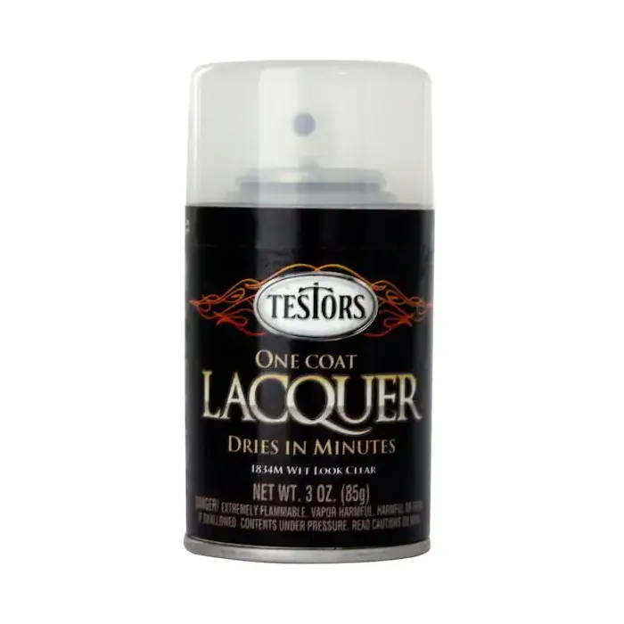 Rustoleum Testors Lacquer Spray Paint (Gloss - Clear) 3 oz