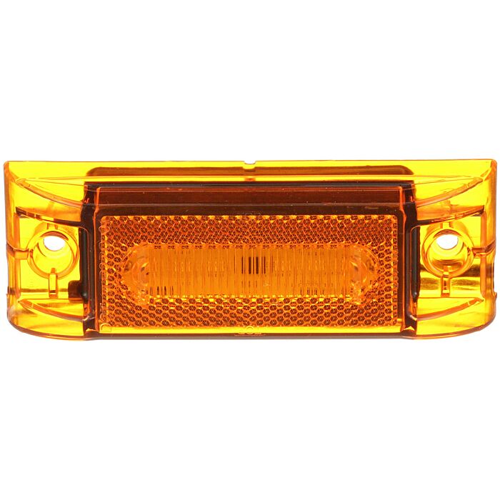 Peterson Clearance/Side Marker Light w/ .180 Bullets (Amber) 6 in.