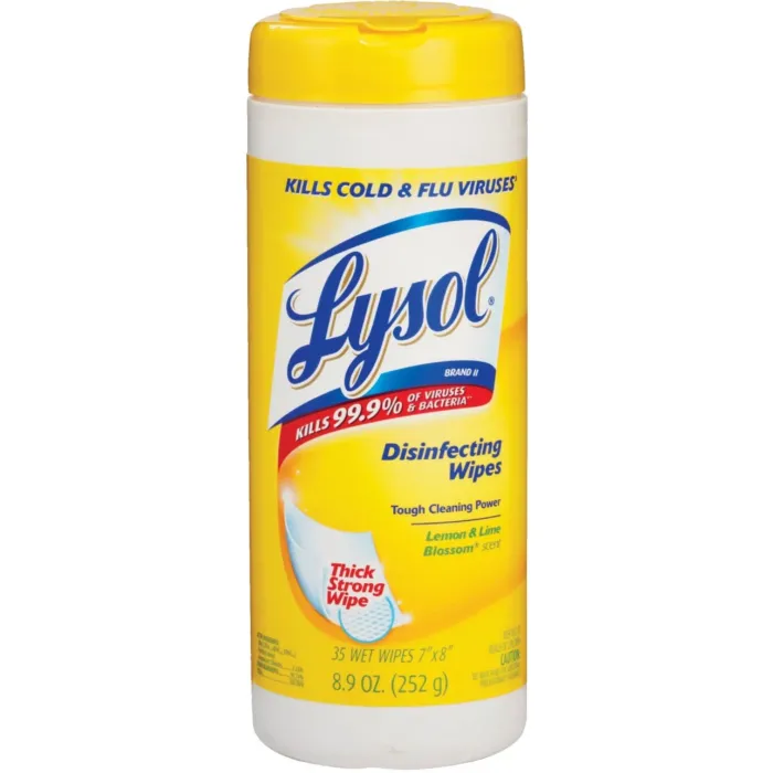 Lysol Lemon & Lime Blossom Sanitizing Wipes (35-Count)