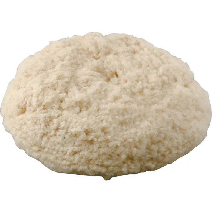 Makita 7" Wool Bonnet, Hook and Loop, Compounding