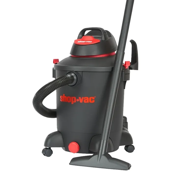 Shop-Vac 5982105 Wet/Dry Vacuum, 10 gal Vacuum, 70 cfm Air, Cartridge, Dry, Foam Sleeve Filter, 5.5 hp, 120 VAC
