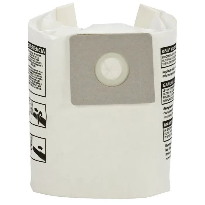 Shop-Vac 9066733 Filter Bag, 1 to 1.5 gal Capacity