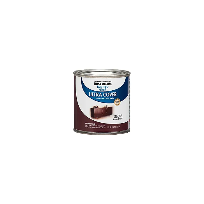 Rust-Oleum Painter's® Touch Ultra Cover - Multi-Purpose Brush-On - Half-Pint - Gloss Kona Brown