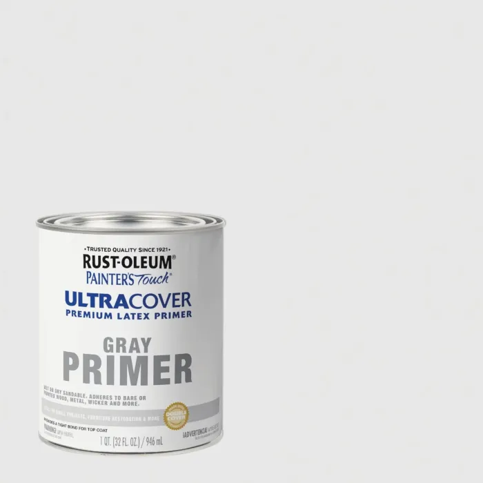 Rustoleum Painter's® Touch Ultra Cover Multi-Purpose Brush-On (Flat - Gray) 1 qt