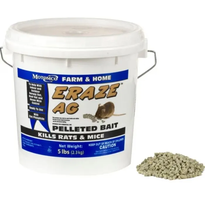 Eraze ERAZE RODENT PELLETS 5 LB