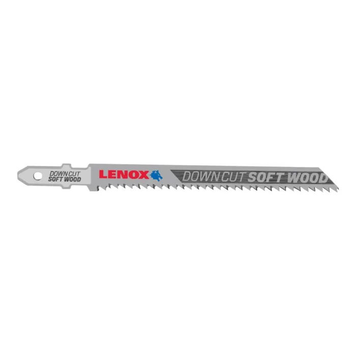 Lenox T-Shank Down Cutting 10 tpi Wood Jig Saw Blade (5pk) 5/16 in. x 4 in.