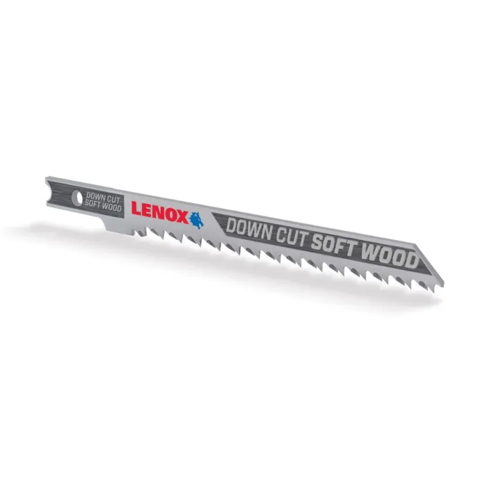 Lenox LENOX U-Shank Down Cutting Wood Jig Saw Blade, 4" X 5/16" 10 Tpi, 3 Pack