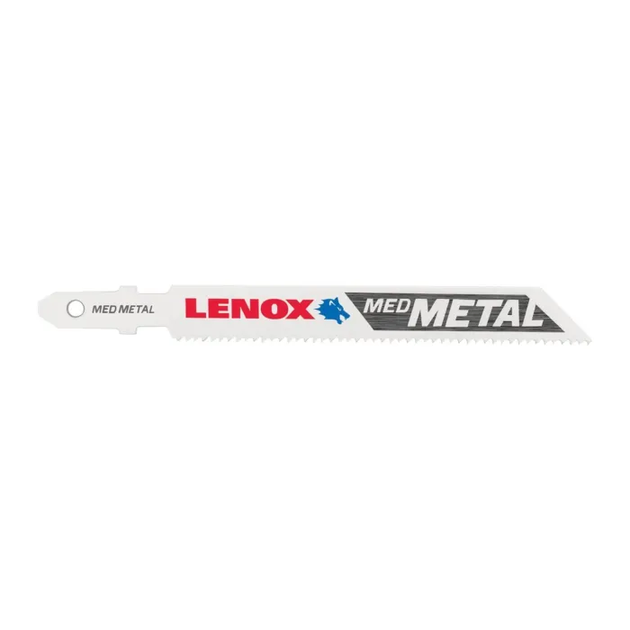Lenox LENOX T-Shank Medium Metal Cutting Jig Saw Blade, 3 5/8" X 3/8" 18 Tpi, 3 Pack