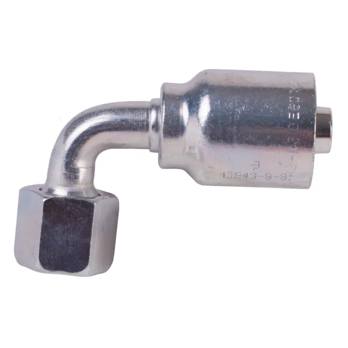 Parker 13/16 in-16 Female Seal-Lok Carbon Steel Swivel Short Drop Hydraulic Hose End