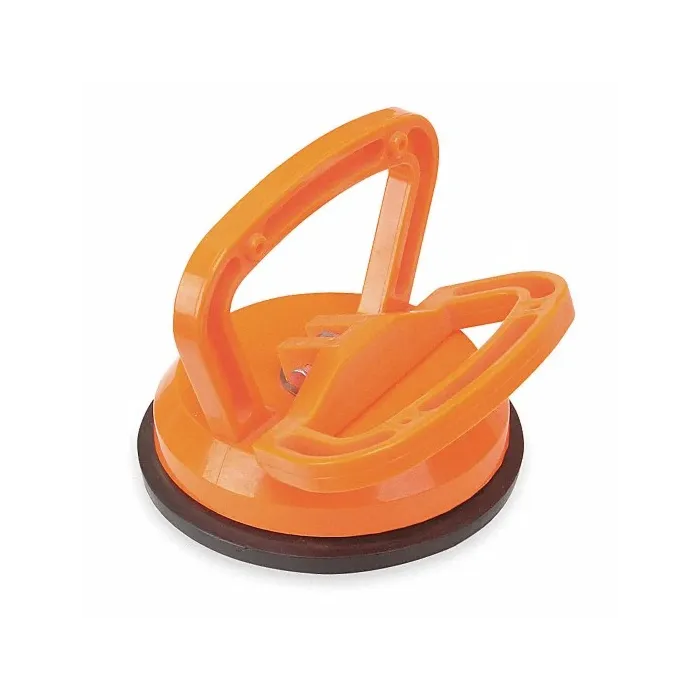 Westward 4-1/2 in Dia Flat D-Handle Suction Cup Lifter