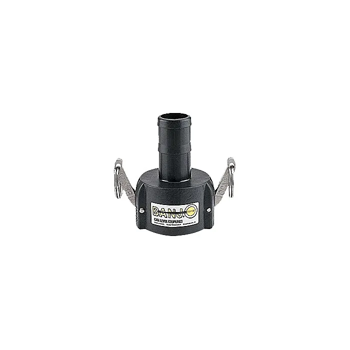 BANJO 2" Female Camlock x 1-1/2" Hose Barb