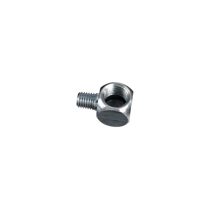 Lincoln Industrial 1/4-28 x 1/8 in MNPT x FNPT Pipe Thread Elbow Adapter