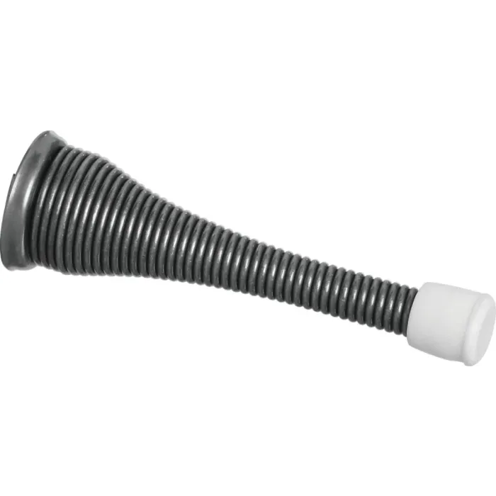 National Hardware N830-155 Door Stop, 3 in Projection, Steel, Antique Brass