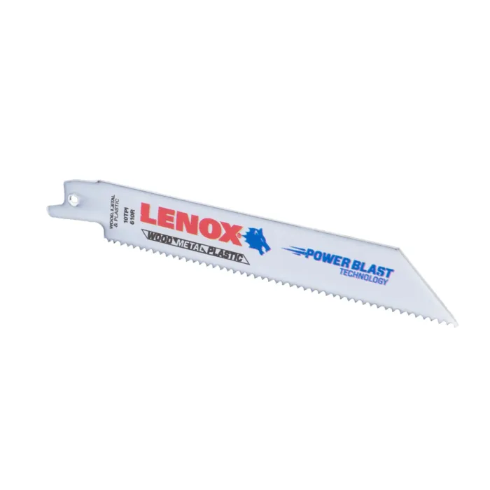 Lenox LENOX MULTIWOLF WAVE EDGE Reciprocating Saw Blades 10 TPI 152 x 19 x 0.9 mm 5/PK