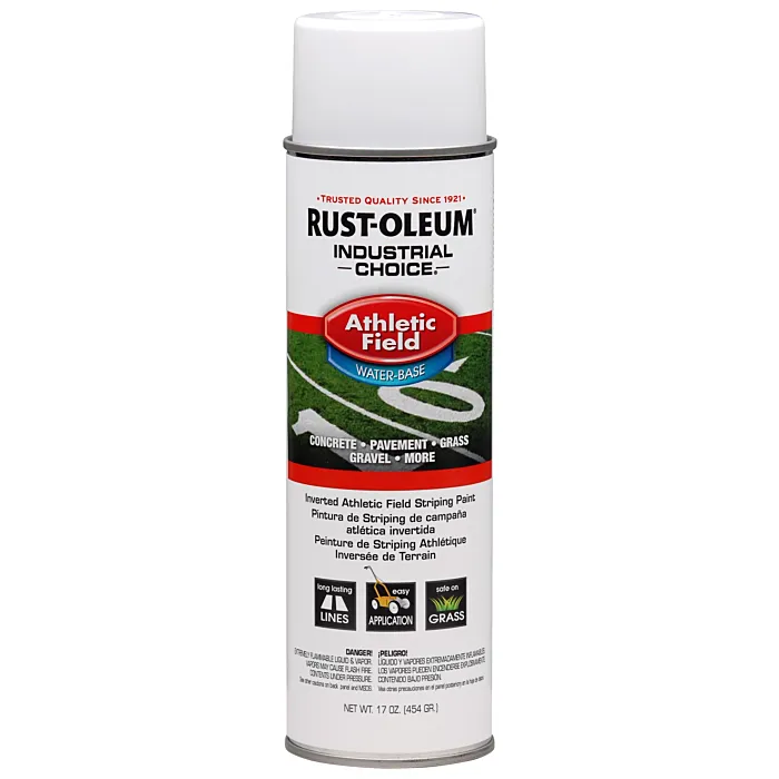 Rust-Oleum Industrial Choice AF1600 Athletic Field Striping Paint (White) 17 oz