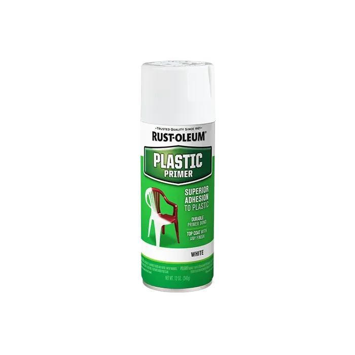 Rust-Oleum Specialty Plastic Primer Spray (Flat - White) 12 oz