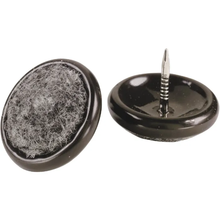 Do it 1 In. Round Nail on Furniture Glide (4pk)