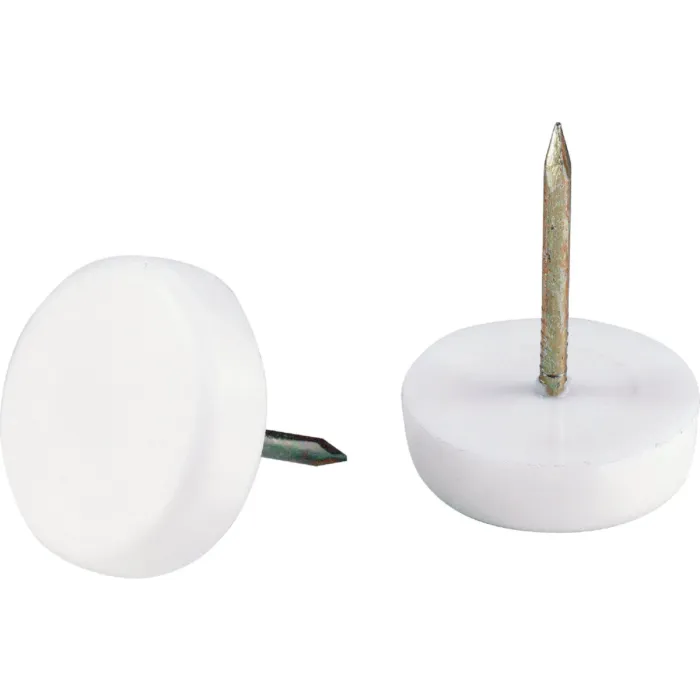 Do it 3/4 In. Plastic Round Nail on Furniture Glide (4pk)