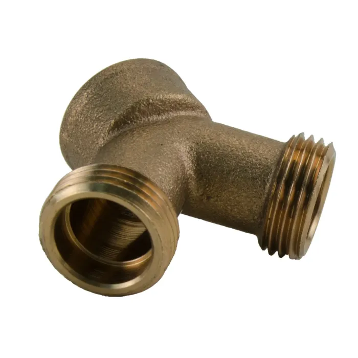 3/4" FHT x MHT x MHT Y-Connector