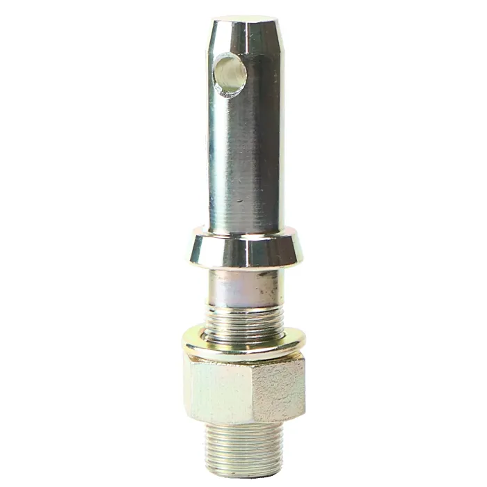 Double HH 7/8 in Diameter 1-2 Forged Category Yellow Zinc Plated Type F Lift Arm Pin