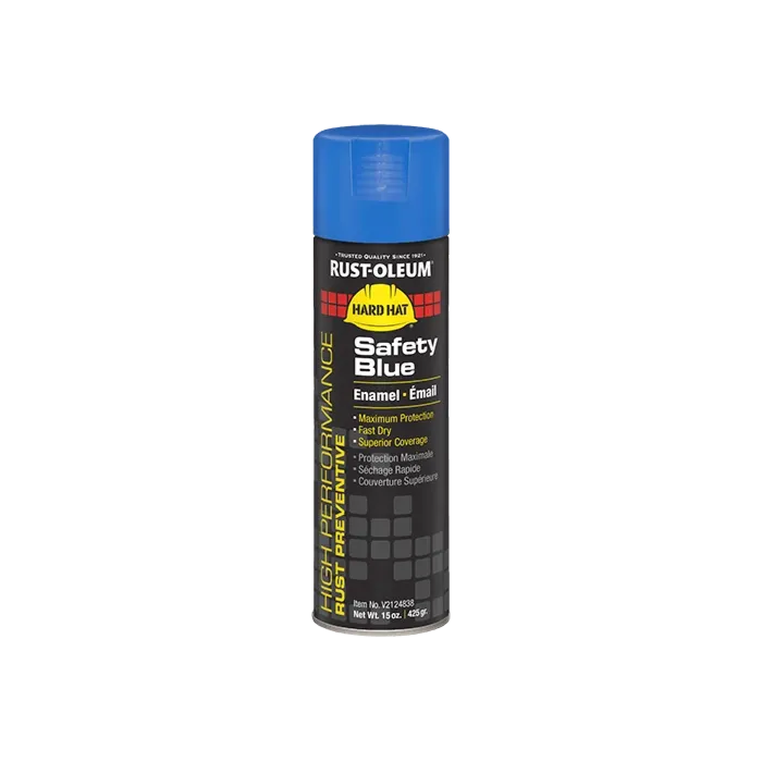 Rust-Oleum High Performance V2100 Enamel Spray Paint (Safety Blue) 15 oz