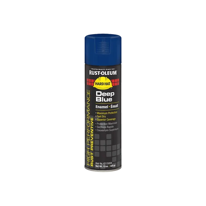 Rust-Oleum High Performance V2100 Enamel Spray Paint (Deep Blue) 15 oz