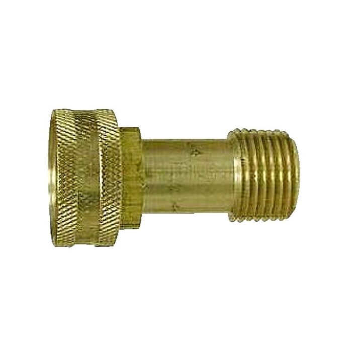 3/4 X 1/2 FEMALE GARDEN HOSE X MIP SWIVEL ADAPTER