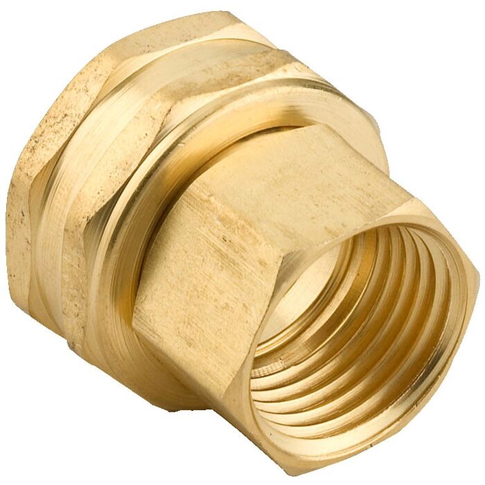 Midland Industries 3/4 X 1/2 FEMALE GARDEN HOSE X FIP SWIVEL ADAPTER AB1953