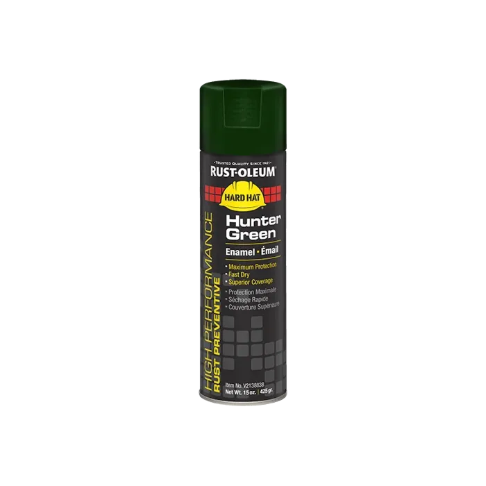 Rust-Oleum High Performance V2100 Enamel Spray Paint (Hunter Green) 15 oz