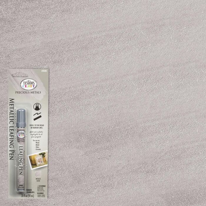 Rustoleum Testors Leafing Paint Pen (Metallic - Silver)