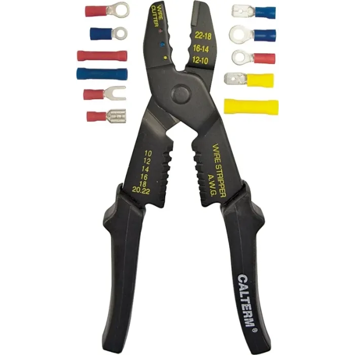 CALTERM Terminal and Crimping Tool Kit (100pc)
