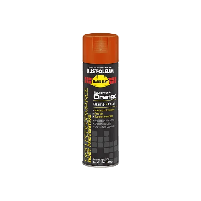 Rust-Oleum High Performance V2100 Enamel Spray Paint (Equipment Orange) 15 oz