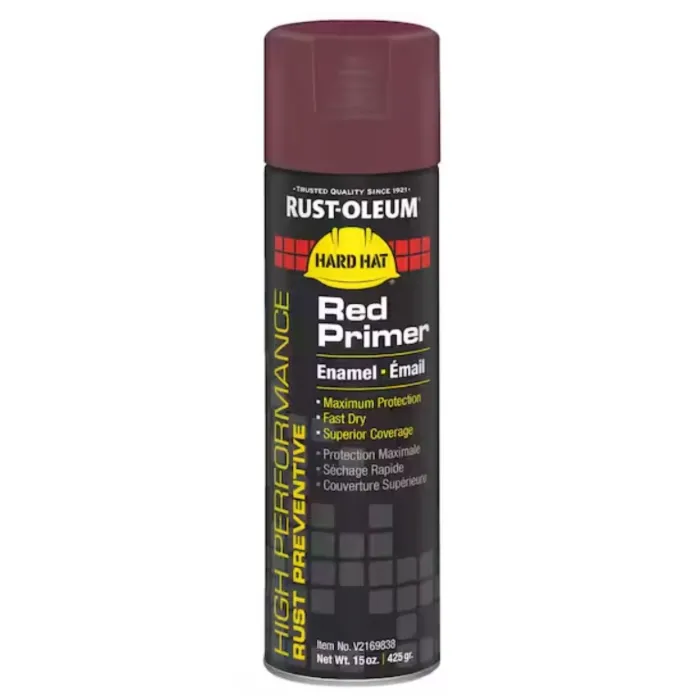 Rust-Oleum High Performance V2100 Enamel Spray Primer (Red) 15 oz