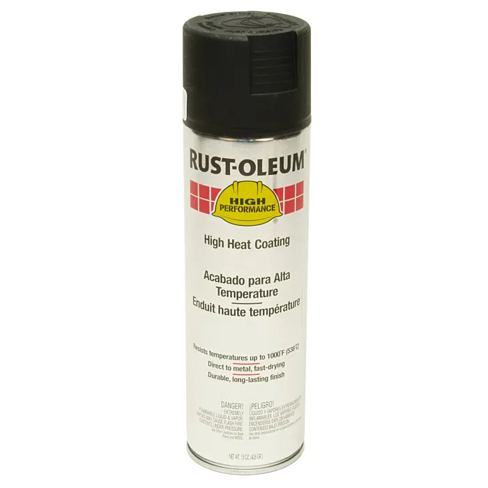 Rust-Oleum High Performance V2100 System High Heat Spray (Black) 15 oz