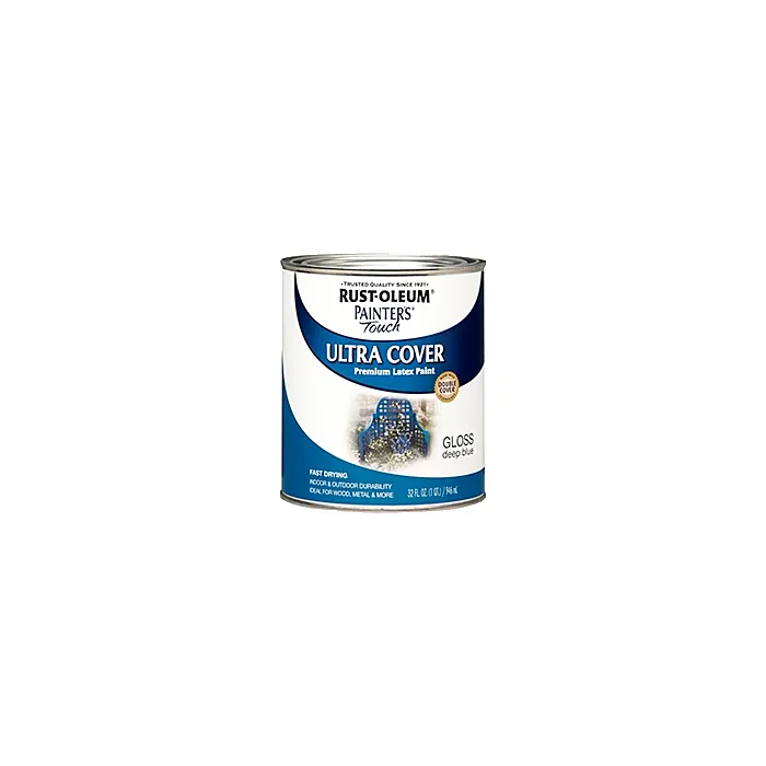 Rustoleum Painter's® Touch Ultra Cover Multi-Purpose Brush-On (Gloss - Deep Blue) 1 qt