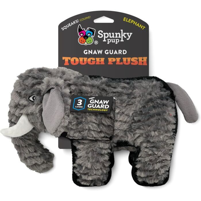 Spunky Pup SpunkyPup Tough Plush Elephant