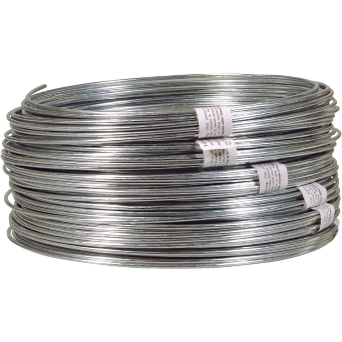 HILLMAN ANCHOR WIRE 50 Ft. 9 Ga. Non-Snarling Clothesline