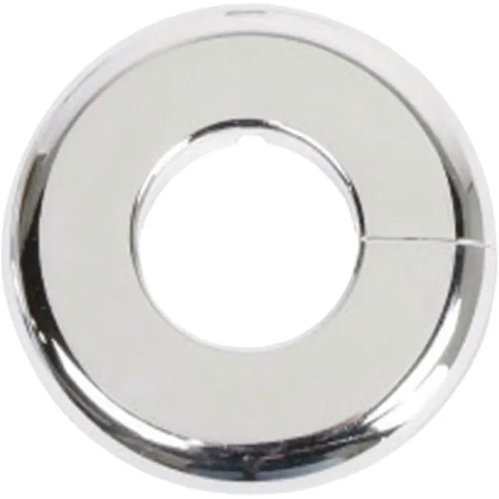 Plumb Pak Chrome Plated Plastic Floor & Ceiling Plate Flange for 1 In. Iron