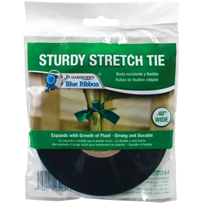 Gardener's Blue Ribbon T007B Tie Tape, 150 ft L, Plastic, Green