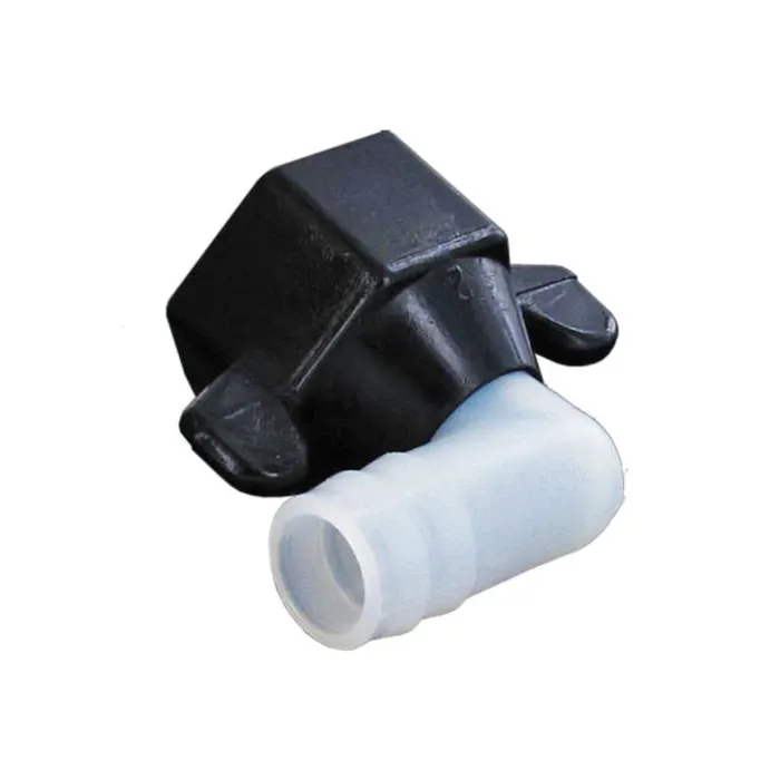 Shurflo 1/2 in x 1/2 in Polypropylene Wingnut Swivel Elbow