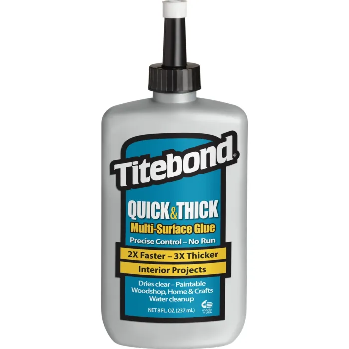 Titebond Quick & Thick Multi-Surface Glue, 8oz