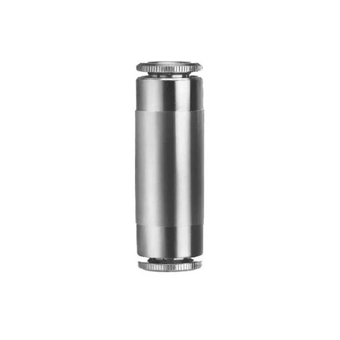 Lincoln Industrial 1/4 in Tube Push-In Splicer Union Tubing Adapter