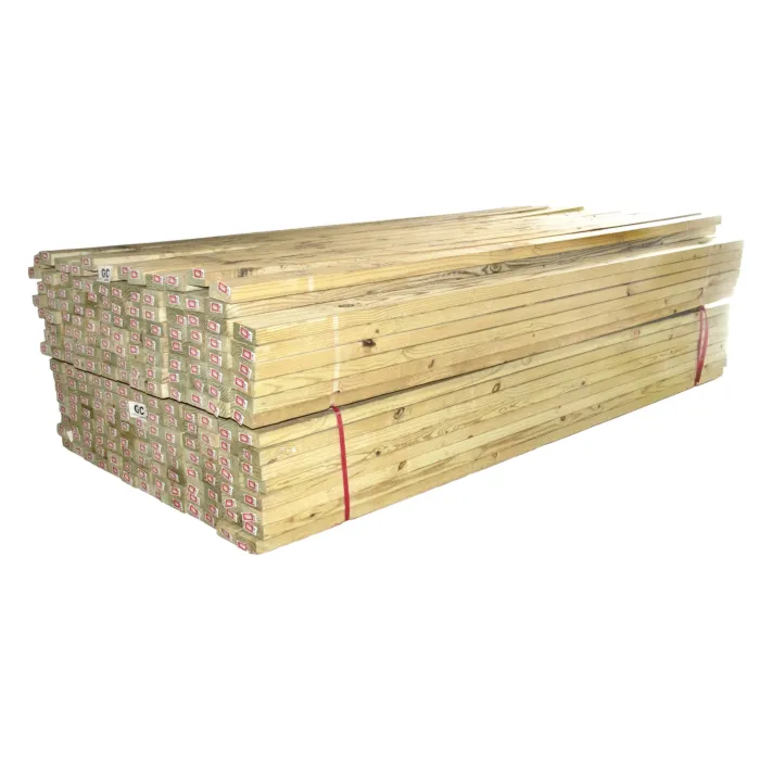 2" x 4" x 8 ft Treated Lumber