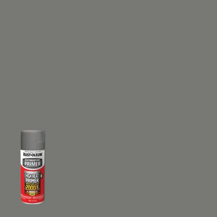 Rust-Oleum High Heat Automotive Paint Primer (Gray) 12 oz Spray