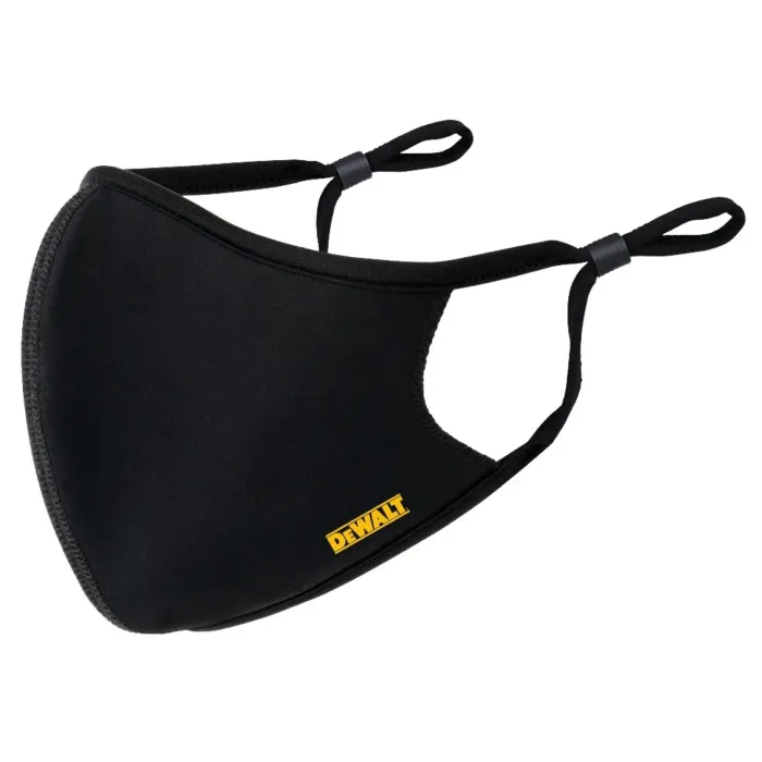 DEWALT Black Breathable Face Mask