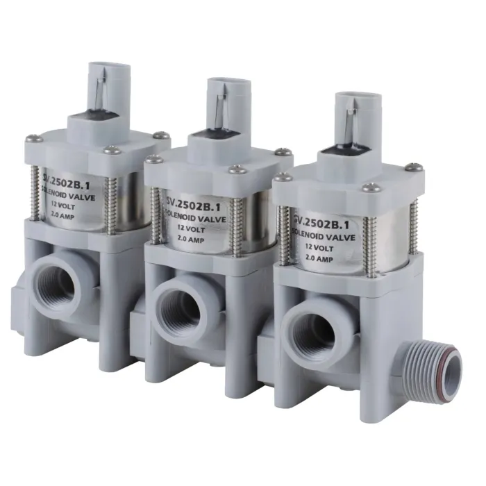 Texas Industrial Remcor 12 VDC Weather- Pack Solenoid Valve Set